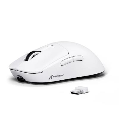 ATTACK SHARK X3 WIRELESS GAMING MOUSE PAW3395 SUPERLIGHT WHITE