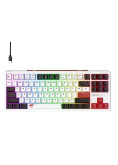 HAVIT KB902L BLACK/RED/WHITE RED SWITCH