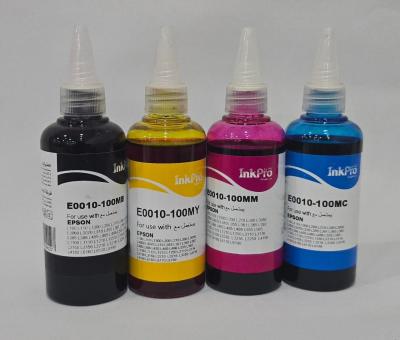 PACK Encre InkPro E0010, 4 Flacons de 100ml pour Epson