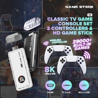 39,875 Retro jeu X6 Manette 3D 8K Gamestick
