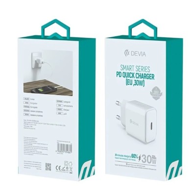 PRISE TYPE-C PD 30W DEVIA ANDROID / IOS