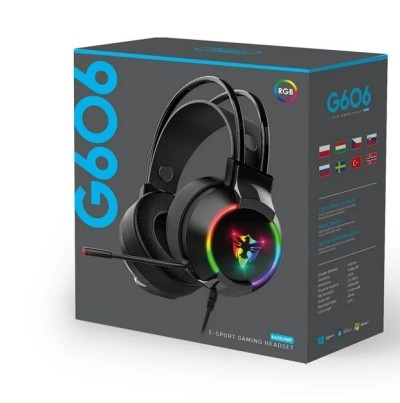 gaming headset e-sport g606 USB 7.1