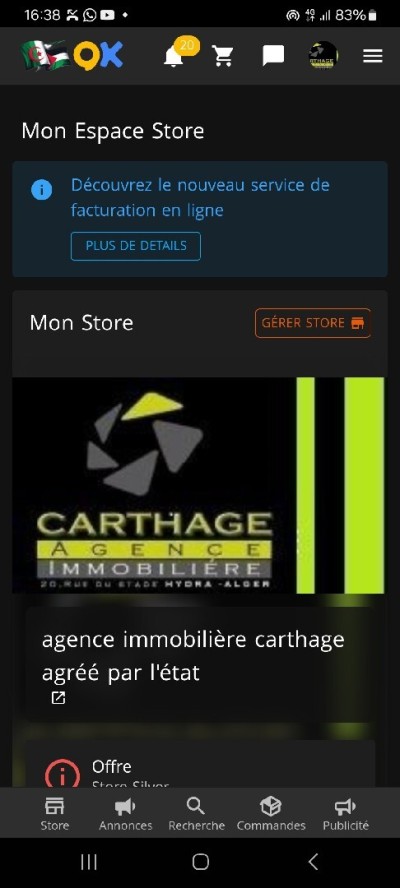 Rent Apartment F4 Alger Hydra