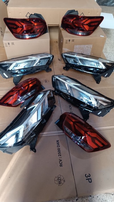Optique et feu arrière d'origine Sandero III 