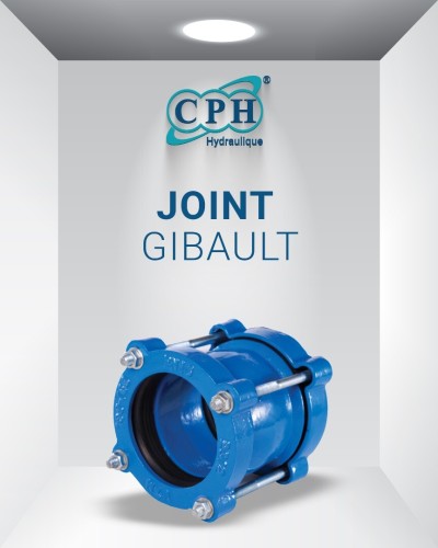 JOINT GIBAULT POUR TUBE FONTE / PVC / PE