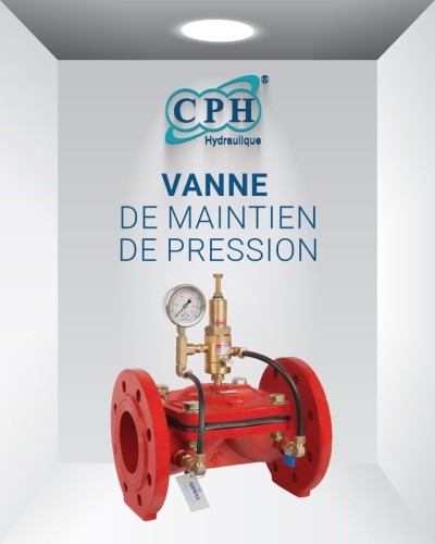VANNE DE MAINTIEN DE PRESSION