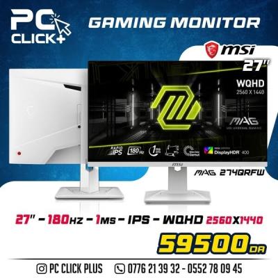ECRAN MSI MAG 27'' 180HZ 1MS IPS WQHD