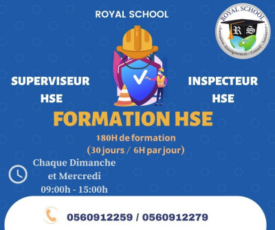 Superviseur et inspecteur HSE #دورة_تكوينية  HSE.