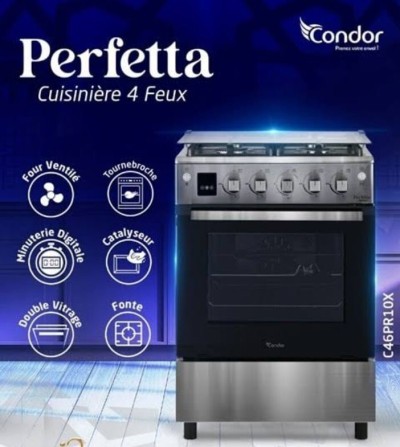 موقد-المطبخ-cuisiniere-perfettacondor-4feux-دار-البيضاء-الجزائر