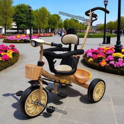 Tricycle multifonction Enfants avec Sonnette et Panier