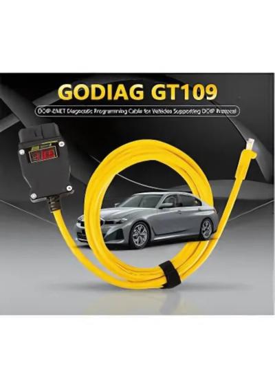 GODIAG GT109 DOIP ENET avec affichage de tension