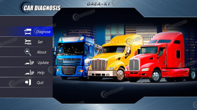 DAEA-K1 Outil de diagnostic et programmation pour camion universel