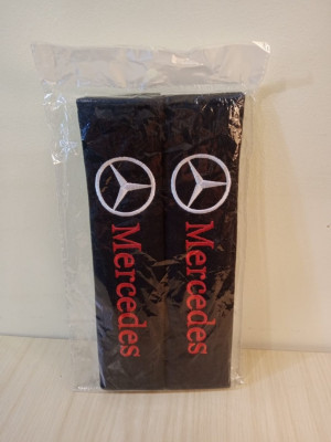 Coussinets de housse protéction pour ceinture de sécurité voiture Mercedes Benz Nouveau 