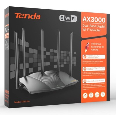 ROUTER TENDA AX3000 WI-FI 6