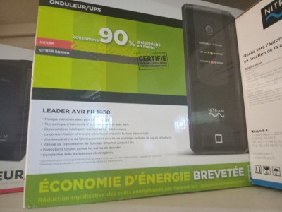 ONDULEUR NITRAM 650VA 03SFR  LEADER AVR FR 650