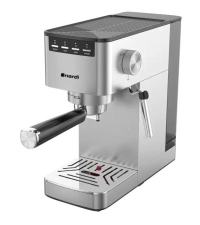 Machine à Café NARDI 2 en 1 Capsule et Café Moulu 20bar 1350W Inox NCM-D23NX