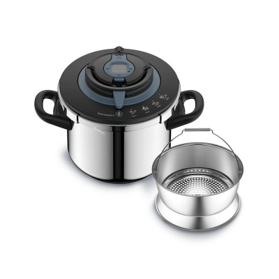 Cocotte minute SEB NUTRICOOK 6L inox induction P4220705