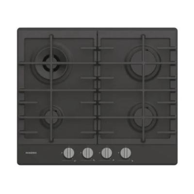 Table de cuisson Rosières 04 Feux Black Mat Wok fonte RHG6BR4K3B