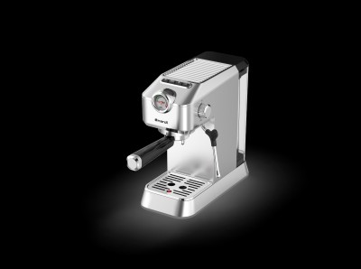 Machine à Café 2en1 NARDI 20bar-1400W-Inox NCM-B14X/