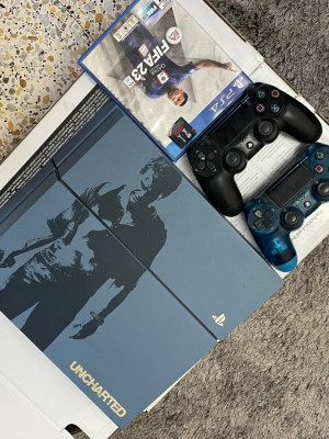 playstation-pss4-edition-uncharted-1tb-avec-2-manette-original-et-cartone-souma-chabaa-mahtaj-drahem-bab-ezzouar-alger-algerie