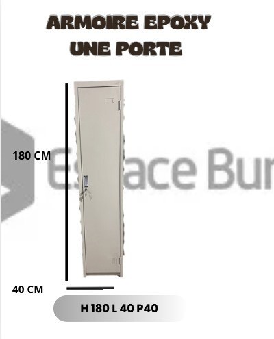 Armoire vestaire Metalique 1 portes Epoxy