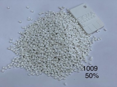 Colorant De Plastique Blanc Et Nacré 