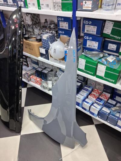 Aile volkswagen Golf 8 couleur d'origine gris  nardo 