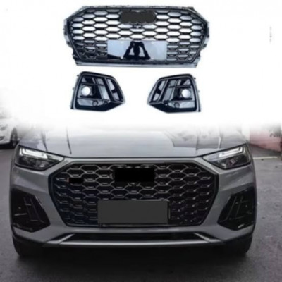 Calandre et cache antibrouillard Audi Q5 
