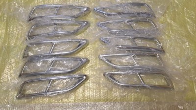 Chromé Pare-chocs arrière volkswagen Tiguan