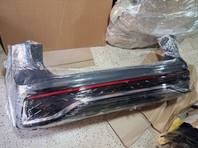 Pare-chocs Volkswagen Tiguan gris dauphin couleur d'origine 