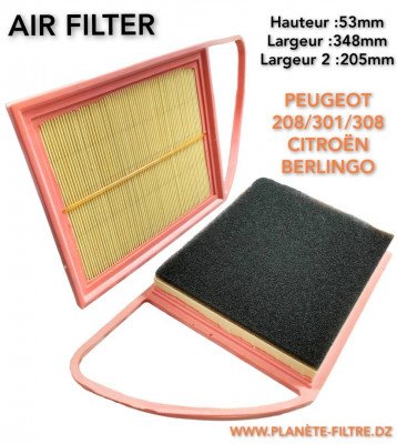 AIR FILTER FOR PEUGEOT AND CITROEN