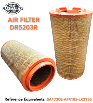 AIR FILTER FOR MAN APPLICATIONS TEREX  AND  CLAAS