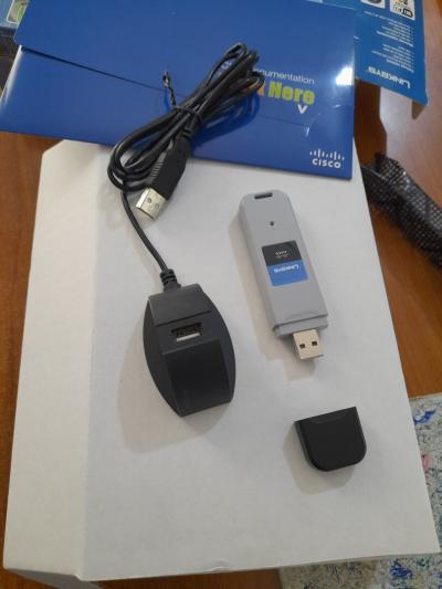 Carte Réseau  Cisco RangePlus Adaptateur USB réseau sans fil WUSB100