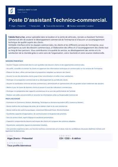 تجاري-و-تسويق-poste-dassistant-technico-commercial-درارية-الجزائر