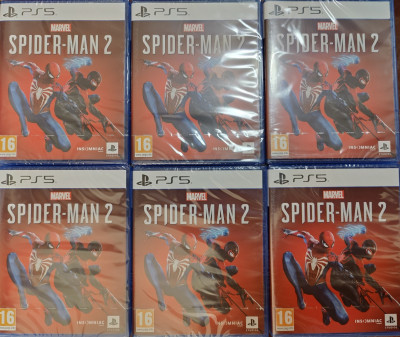 SPIDER MAN 2 PS5 FC24 LORDS OF THE FALLEN RED DEAD