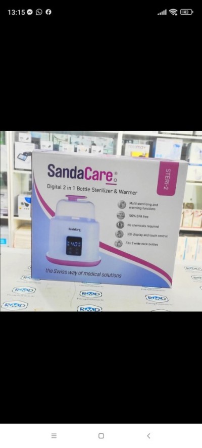 Chauffe biberon et stérilisateur 2en1 Sandacare