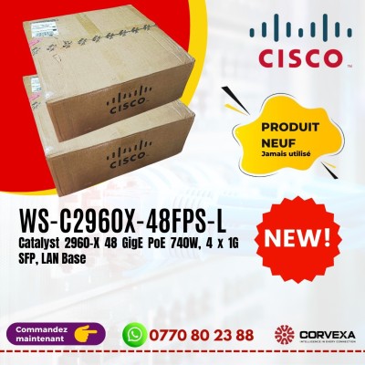 أجهزة-سويتش-cisco-switch-ws-c2960x-48fps-l-دار-البيضاء-الجزائر