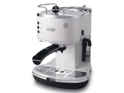 De'Longhi - Cafetieres expresso ECO311W -, Noir/Argent/Blanc