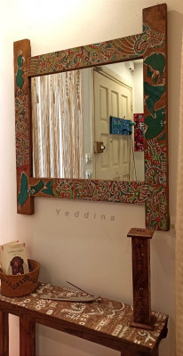 5 Miroirs Muraux Décoratifs Avec Aimant à Coller Sans Perçage - Prix en  Algérie