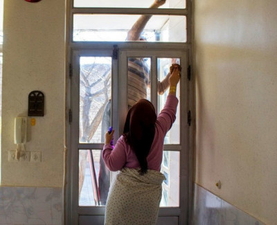 Femme de ménage entreprise de nettoyage entretien ponçage AADL LPP fin chantier société de nettoyage