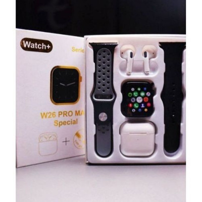 Smart Watch + Ecouteurs Sans fil - W26 PRO MAX
