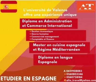 services-a-letranger-etudier-en-espagne-cheraga-alger-algerie