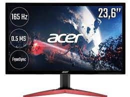 Monitor Led 24'' Acer Gaming Full Hd 1080P 165Hz 0.5Ms Kg241q Sbmiipx
