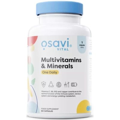 Osavi Multivitamines et minéraux OneDaily 60caps متعدد الفيتامينات والمعادن 60 كبسولة