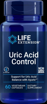 Life extension Uric Acid Control 60 capsules 