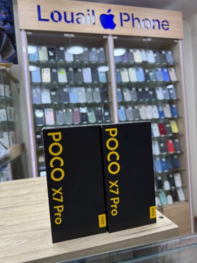 Poco X7 pro 256 gb global avec chargeur