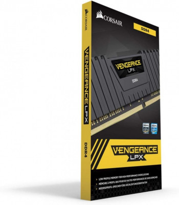 MEMOIRE UDIMM DDR4 08GO 3200MHZ CL16 CORSAIR VENGEANCE LPX NON RGB