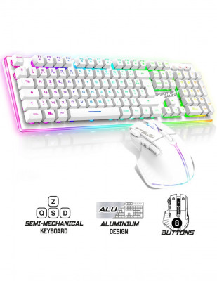لوحة-المفاتيح-الفأرة-clavier-souris-spirit-of-gamer-ultimate-600-wireless-artic-عين-بنيان-الجزائر