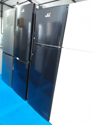 Réfrigérateur raylan 345L blanc gris et noir 