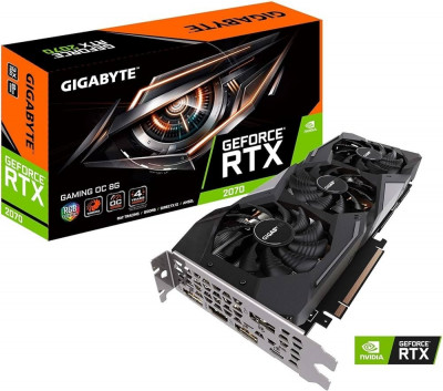 GIGABYTE NVIDIA GeForce RTX 2070 GAMING OC 8G USED(10/10)